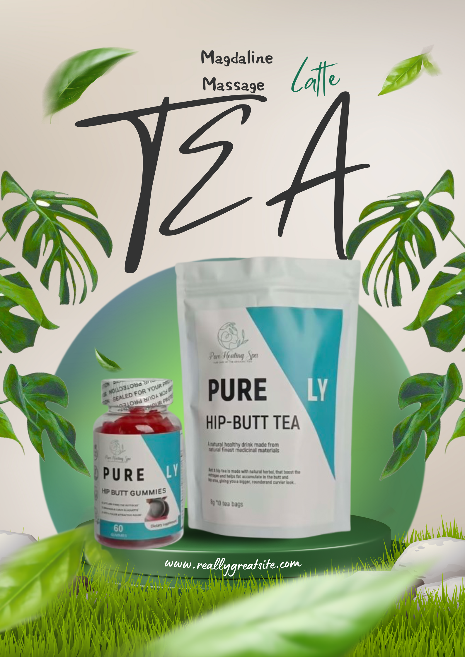 Hip Big Butt Tea Enhancement Buttock Firming Abundant Butt Chinese Herbal Tea