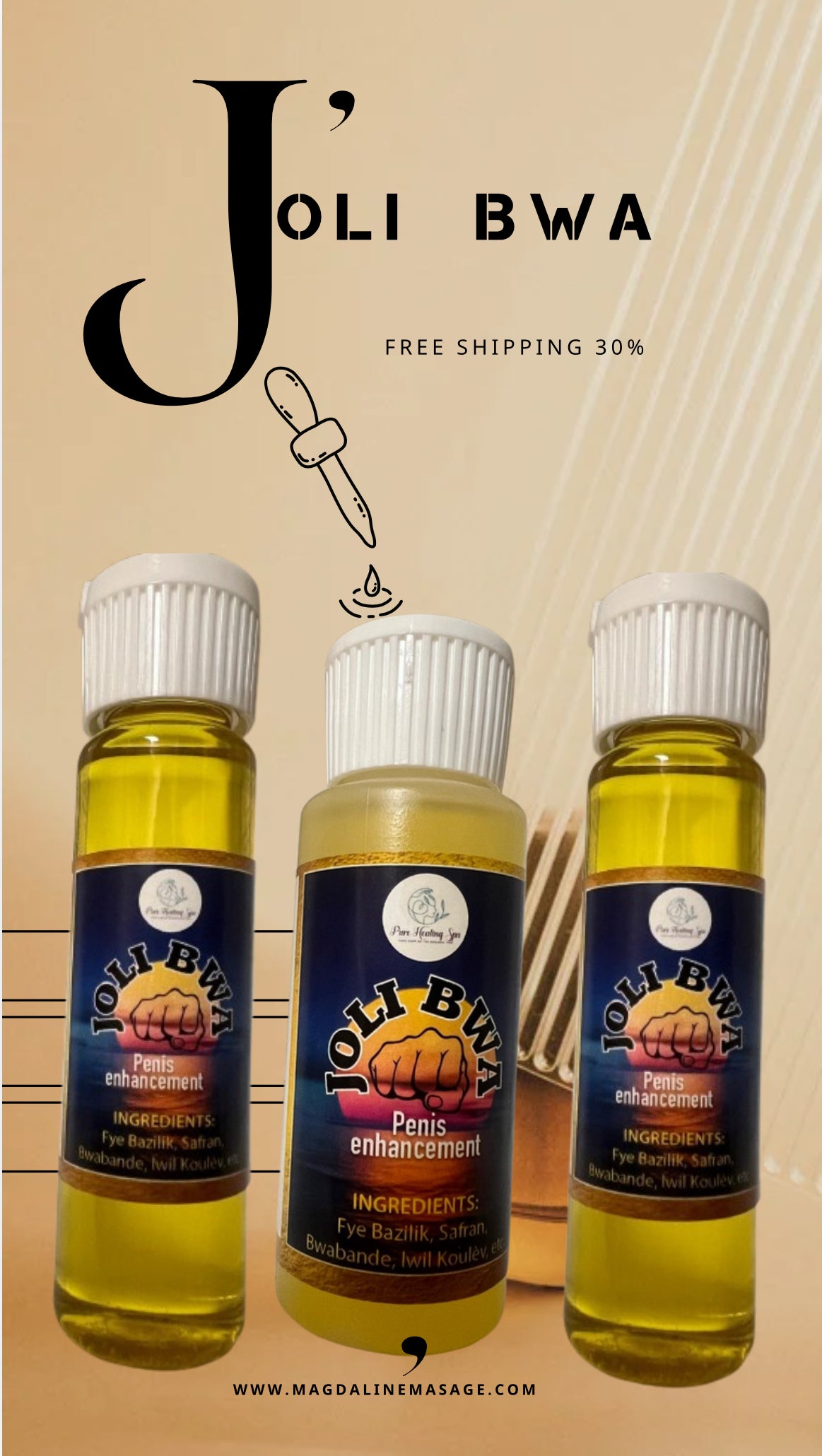 Gres Koulev and Bwabande Longer and thicker : JOLI BWA