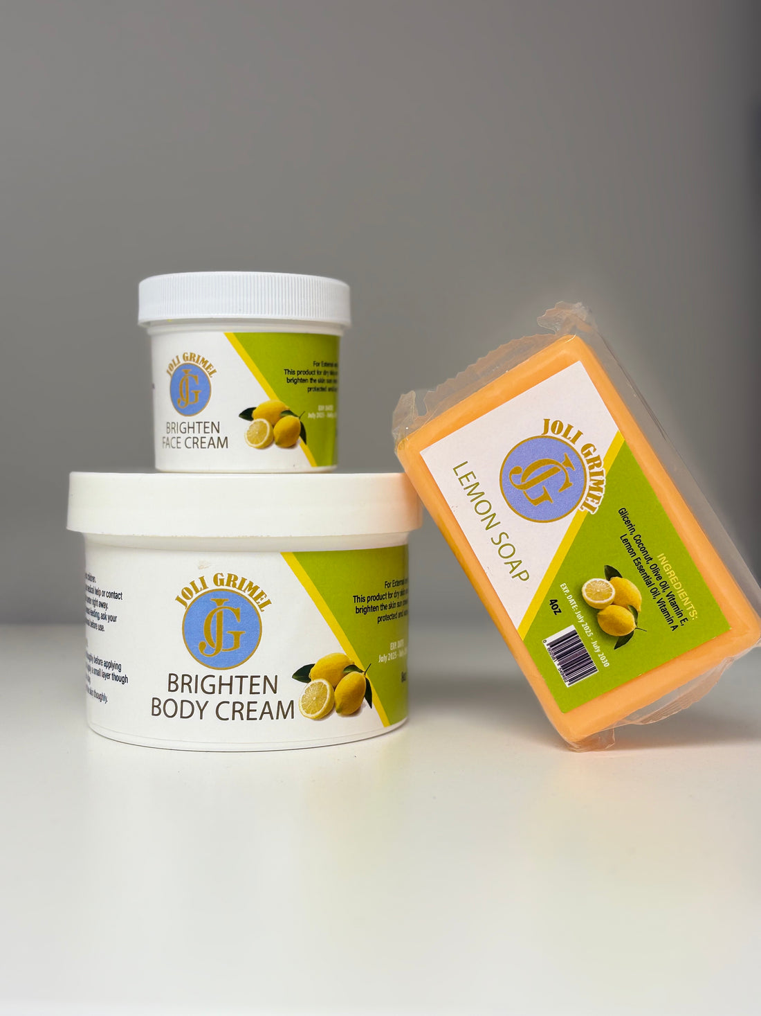 Joli Grimel Lemon (set of 3) Grimel /Skin Brightening