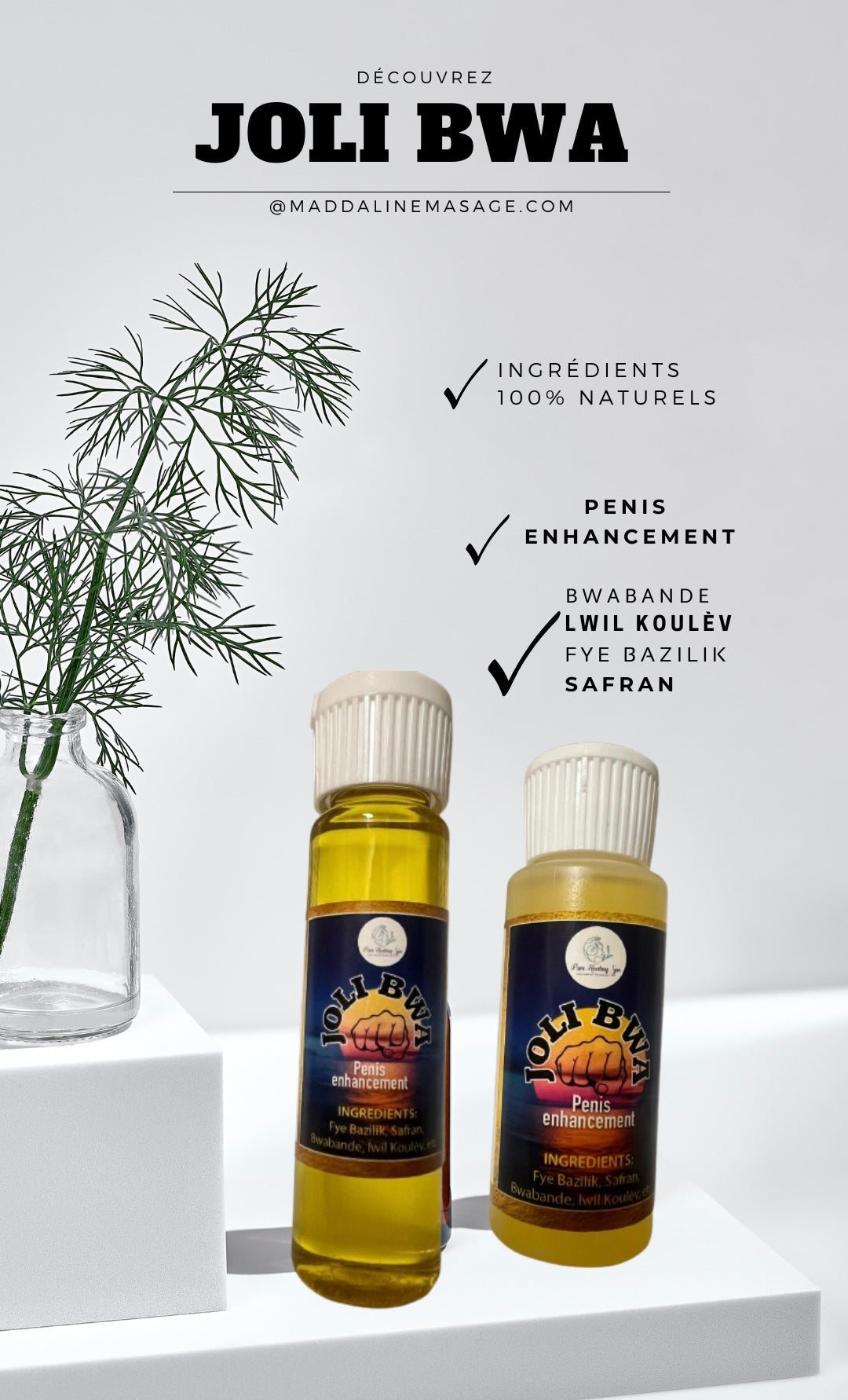 Gres Koulev and Bwabande Longer and thicker : JOLI BWA